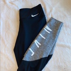 nike mesh leggings